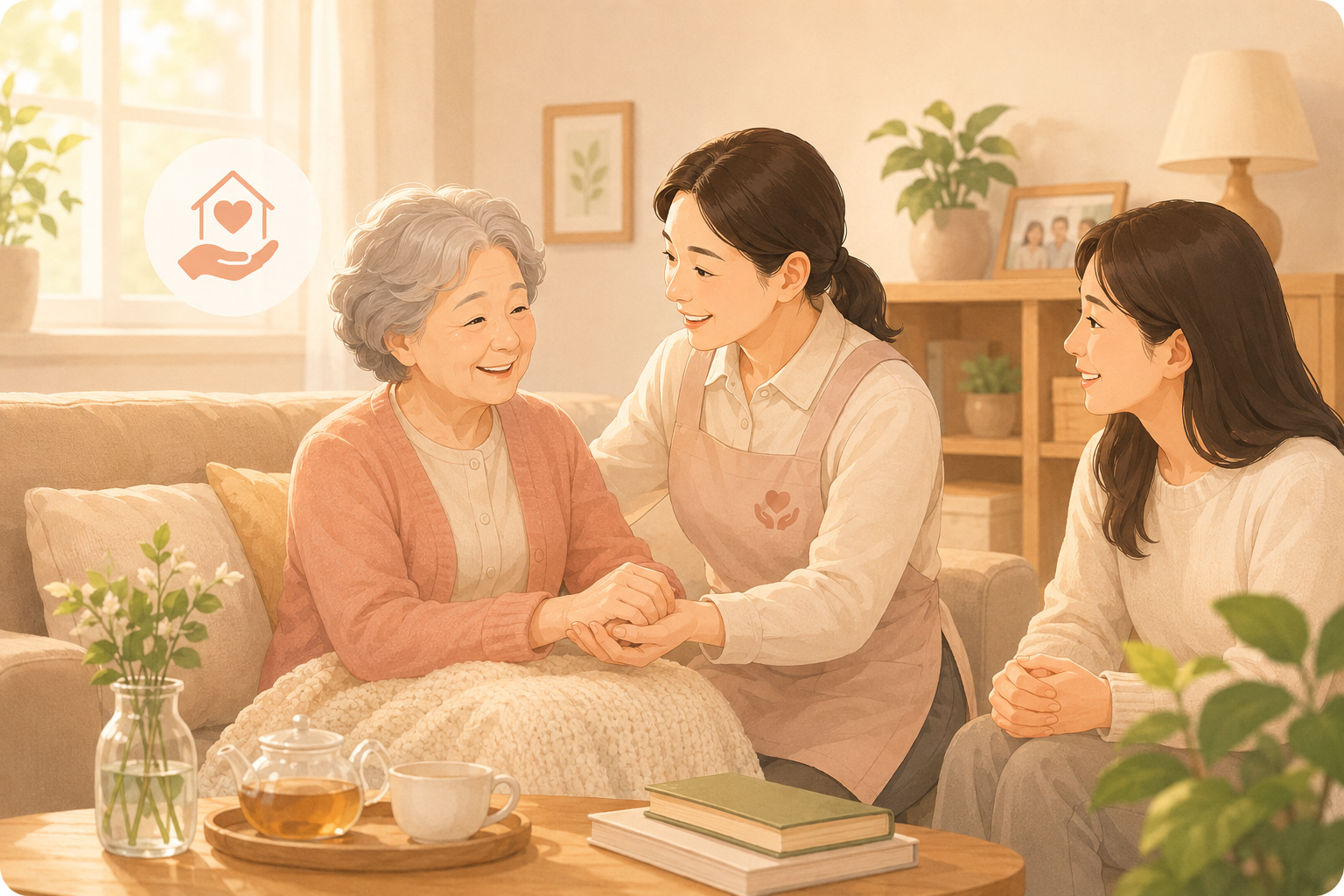 방문요양 가이드 이미지