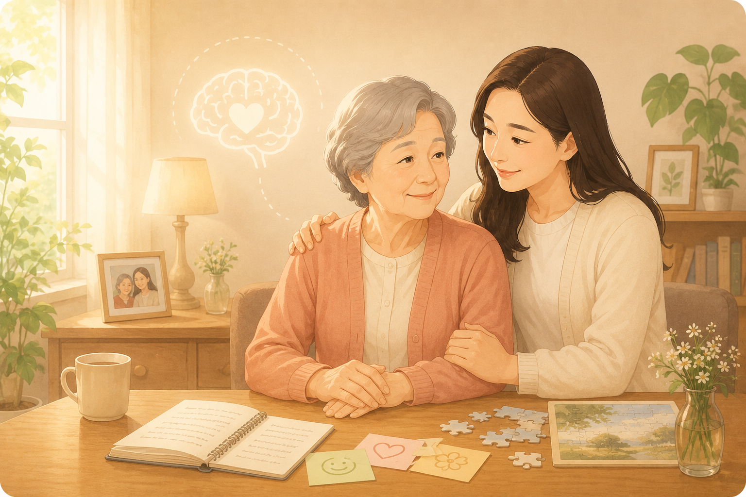 치매검사·치매안심센터 가이드 이미지
